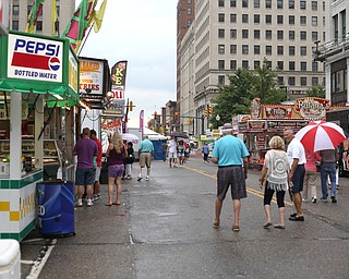 during the Greater Youngstown Italian Festival, Friday, August 4, 2017 in Downtown Youngstown...(Nikos Frazier | The Vindicator)