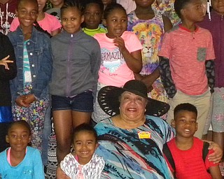 Tabernacle Baptist Church’s Children’s Defense Fund Freedom School Group’s summer program culminated at the end of July. The students, shown above and below, performed skits highlighting various aspects of their learning experiences.