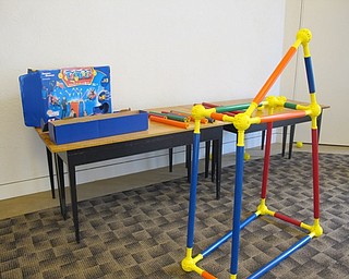 Neighbors | Alexis Bartolomucci.Toobeez were set up for children to make life size objects on July 8 at the Austintown library for the Life Size Building program.
