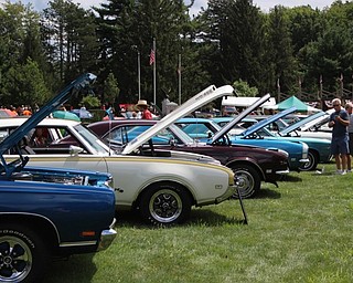 Neighbors | Abby Slanker.Attendees checked out the more than 300 cars on display at the Mahoning Valley Olde Car Club’s 39th annual Cars in the Park Car Show and Flea Market.