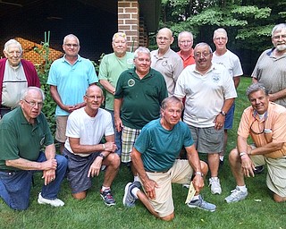 The Men’s Garden Club of Youngstown invites adults and youths to participate in its 53rd annual horticultural show at Fellow’s Riverside Gardens in Mill Creek Park, 123 McKinley Ave. Entries will be accepted from 7 to 10:30 a.m. Aug. 26. A variety of categories will be featured. Members above, kneeling from left, are Bob McGowan, Bruce Brungard, Mike Beaudis and Tom Arens. Second row, from left, Dennis Zap and Vince Camp. Back row, from left, Jack Walsh, Dave Campana, Paul Snanabarger, John Schinker, Tom Liggett, Rodney Toth and Charlie Grounds.