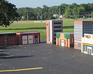 Neighbors | Zack Shively.There was a replica of buildings in Boardman for the Safety Village on Aug. 10 at the Boardman Junior High School.