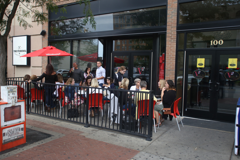 Outside V2 before the Zac Brown Band performs at Stambaugh Stadium, Thursday, August 24, 2017 in downtown Youngstown...(Nikos Frazier | The Vindicator)