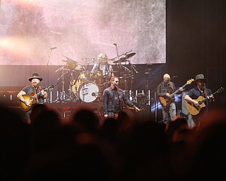 The Zac Brown Band performs, Thursday, August 24, 2017 at {during} in Youngstown...(Nikos Frazier | The Vindicator)