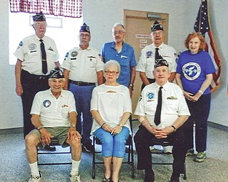 Mahoning Valley Korean War Veterans Association Chapter 137 represents over 10,000 men and women from the Mahoning Valley who served worldwide during the Korean War from 1950 to 1953.The officers and trustees for 2017-18 have been chosen. Above, seated from left, are trustees, Ray Ornelas, Alice Brienik and Harold Baringer. Standing, from left, are officers, Bob Bakalik, commander of the 137th; Mike Ekoniak, first vice president; Lloyd Edwards, second vice president; Frank Sloat, secretary; and Beverly Pariza, treasurer. Not pictured is John Klamut, chaplain.