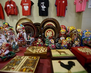 Polish memorabilia during the 9th annual Polish American heritage festival, Sunday, August 27, 2017, at St. Anne's catholic Church in Austintown...(Nikos Frazier | The Vindicator)