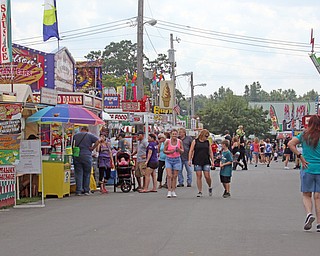     ROBERT K. YOSAY  | THE VINDICATOR..171st Canfield Fair is underway ..  as