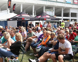 The crowd at the Youth Day Ceremony at the 171st Canfield Fair, Thursday, August 31, 2017, at the Canfield Fairgrounds in Canfield...(Nikos Frazier | The Vindicator)