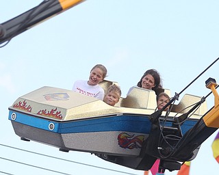 Rides at the 171st Canfield Fair, Sunday, Sept. 3, 2017, at the Canfield Fairgrounds in Canfield...(Nikos Frazier | The Vindicator)