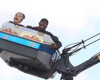 Rides at the 171st Canfield Fair, Sunday, Sept. 3, 2017, at the Canfield Fairgrounds in Canfield...(Nikos Frazier | The Vindicator)