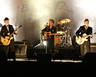 John Mellencamp performs during the Canfield Fair on Sunday night.  Dustin Livesay  |  The Vindicator  9/3/17  Canfield