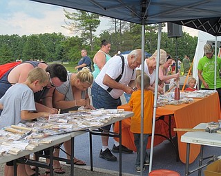 Neighbors | Alexis Bartolomucci.The Home Depot had a tent at Austintown Night Out for children and their families to make a craft to take home.
