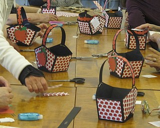 Neighbors | Zack Shively.The paper crafting class at the Austintown library neared completion on their basket project on Aug 25. Some members of the group finished sooner than others, with a couple finishing the project within 20 minutes.