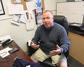 William D. Lewis The Vindicator   Boxing trainer Jack Loew talks about upcoming Popo Salinas fight.