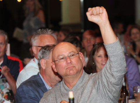 William D Lewis The vindicator  Indians Mgr Terry Francona during Magic of Michael event 9-13-17 at Lake Club.