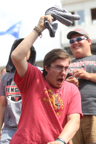 Fans before Youngstown State takes on Central Connecticut State, Saturday, Sept. 16, 2017, at Stambaugh Stadium in Youngstown. Youngstown State won 59-9...(Nikos Frazier | The Vindicator)..