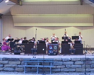 Neighbors | Zack Shively.The Glass City Swing Band performed "In The Mood" by Glenn Miller on Aug. 10 at Boardman Park for their Music in the Park series.