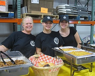Neighbors | Zack Shively.The event received catering from Cockeye BBQ. The food was free to the approximately 100 volunteers in attendence.