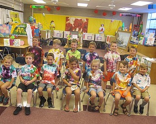 Neighbors | Zack Shively.Patricia Bartholomew's kindergarten class had an art exhibit for the parents on Sept. 26 at St. Charles School. Bartholomew hosts an opening school theme every year and has never repeated a theme throughout her 33 year career teaching.
