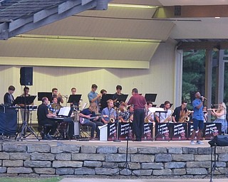 Neighbors | Zack Shively.Boardman High School Jazz Ensemble jammed out at Boardman Park. The band comprised of current high school students, recent grauates and other former alumni.