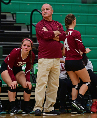 BELOIT, OHIO - OCTOBER 24, 2017: Tom wanted a head shot of the Mooney head coach. Here you go Tom. His name isn't even on the roster sheet. DAVID DERMER | THE VINDICATOR