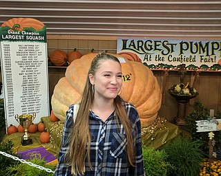 Neighbors | Submitted.Mona Steinle's host family wanted her to get a taste of life in the Mahoning Valley. She is pictured at the Canfield Fairgrounds.