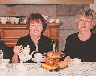 The Austintown Historical Society is having its 29th Holiday Tea on Nov. 12 at Austintown’s national historic landmark, the Strock Stone House, 7171 Mahoning Ave. The menu will include finger sandwiches, pastries, scones and more. Bone china cups, saucers and dessert plates will compliment lace tablecloths. Seatings are at noon, 2 and 4 p.m. Reservations are required and must be made before Saturday. The cost is $15 for adults and $7 for children under 12. Proceeds will benefit the society. Free tours of the Strock Stone House will be conducted after each seating. There will be a basket raffle, and items will also be available for purchase. For information, call 330-792-1129. Above, from left, are Rae Jeanne Mollica and Marge Goldner, co-chairwomen of the event, and Joyce Pogany, president of the historical society.