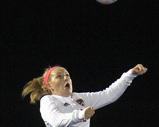 William D. Lewis the Vindicator  Canfield's Chloe Kalina(22)  during 10312017 action at Ravenna.