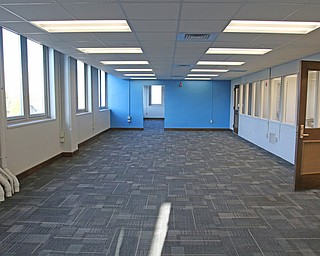     ROBERT K. YOSAY  | THE VINDICATOR..The original Vindicator building on the corner of Vindicator Square and Boardman St  has been renovated and opens for YBI...the third floor formerly classified ...-30-