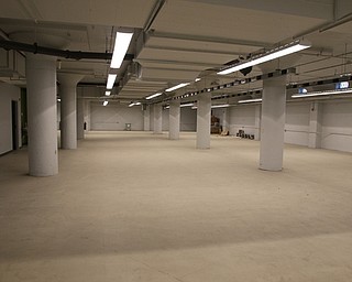     ROBERT K. YOSAY  | THE VINDICATOR..The original Vindicator building on the corner of Vindicator Square and Boardman St  has been renovated and opens for YBI..Basement of the Vindicator Building..-30-