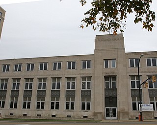     ROBERT K. YOSAY  | THE VINDICATOR..The original Vindicator building on the corner of Vindicator Square and Boardman St  has been renovated and opens for YBI..-30-