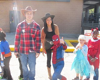 Neighbors | Zack Shively.West Boulevard Elementary School's classes walked completely around the school. They were the last of the elementary schools to have their parade.