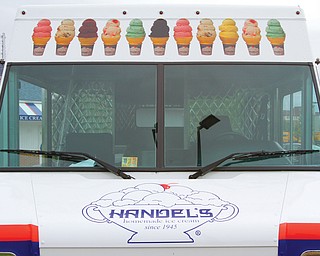        ROBERT K. YOSAY  | THE VINDICATOR..Ice Cream to go -- the new HandelÕs truck that makes the ice cream mobile for parties and events...