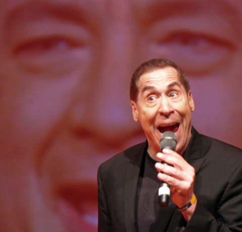 William D. Lewis The Vindicator Roy Firestone, former ESPN sports personality, performed his multimedia program at Packard Music Hall in Warren 11-9-17. The former broadcaster combines music, sports and local flavor in his performance.