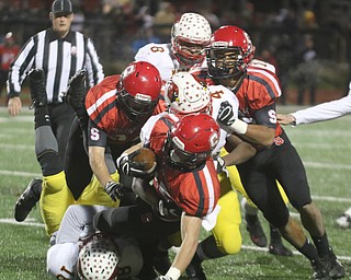   ROBERT K YOSAY  | THE VINDICATOR..Cardinal Mooney vs Steubenville Big Red at Salem Stadium...-30-