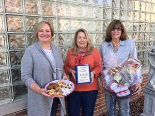 Among those planning the Angels of Easter Seals annual Holiday Brunch and Sweet Shoppe are, from left, Ave Sofranko, brunch co-chairwoman; Mary Celeste Van Sickle, cookie committee chairwoman; and June Diorio-Kretzer, brunch co-chairwoman.
