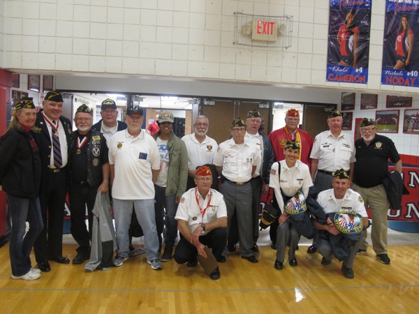 Neighbors | Zack Shively.Austintown Fitch High School had a "Lunch with a Vet" event. Retired members of the military came to the school, sat with the students during lunch and offered discussions about the military and history.