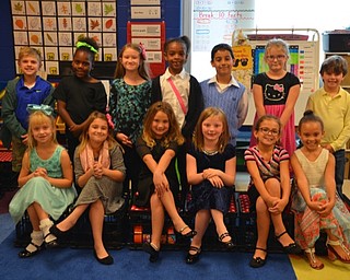 Neighbors | Submitted.Students dressed in fancy clothing for the "Too Fancy For Drugs" theme on Monday Oct. 23. Second grade teacher Kristin Havaich and school counselor Penny Callahan organized the Red Ribbon Week to begin conversations about drugs with students at school and at home.