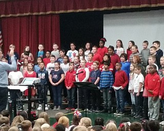 Neighbors | Zack Shively.Robinwood Lane Elementary School performed a number of patriotic songs for Veterans Day on Nov. 10. The concert featured the school's fourth-grade students.