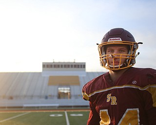 Peyton Remish (44) poses for a photo during a post-season practice, Tuesday, Nov. 21, 2017, at South Range High School in Canfield...(Nikos Frazier | The Vindicator)