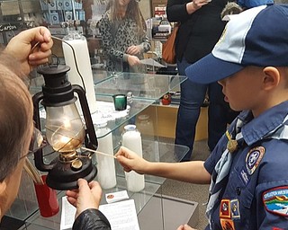 Neighbors | Submitted.The International Peace Light arrived at JFK International Airport in New York City on Nov. 25. The Boy Scouts and Girls Scouts will soon be distributing the light throughout the community in this area.