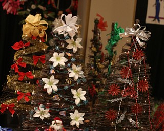 during a holiday craft show and third annual Tuba Christmas, Sunday, Dec. 3, 2017, at Stambaugh Auditorium in Youngstown...(Nikos Frazier | The Vindicator)