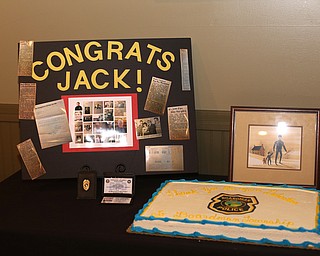Boardman Police Chief Jack Nichols' retirement party honoring his 40 years with the department, Wednesday, Dec. 6, 2017, at Magic Tree Pub & Eatery in Boardman. Chief Nichols will officially retire on December 31...(Nikos Frazier | The Vindicator)