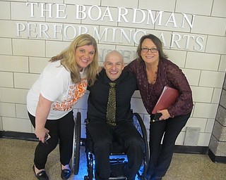 Neighbors | Zack Shively.Principal Cynthia Fernback and assistant principal Anne Bott organized the fifth annual Yes Fest. The event began in 2013 after the school dealt with the deaths of three students because of drugs. Fernback reached out to the community to get nearly 50 organizations to come to the school to talk to students and give them opportunies for volunteer work. The day also included a speech from Nick Scott. The event's focus is to "Just Say No" to drugs and "Say Yes" to more positive influences. Pictured are, from left, Bott, Scott and Fernback.