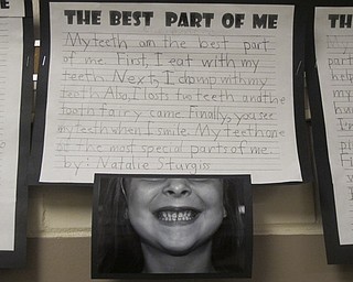 Neighbors | Zack Shively."The Best Part of Me" project that the second grade did worked on topics they have been learning in the classroom, such as internal and external characteristics. The project focused on the external characteristics of the students.
