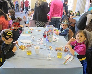 Neighbors | Zack Shively.The Public Library of Youngstown and Mahoning County hosted a Disney Princess and Superhero breakfast dinner at the Poland library on Nov. 11. Deborah Liptak, Development Director at the PLYMC, organized the event. Those at the event received Disney on Ice tickets from the library.