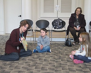 Neighbors | Zack Shively.The Austintown library's Baby Brilliant: Pre-Kindergarten Story Time included a dance, story time and a craft. Librarian Nikki Puhalla read three stories to the children.