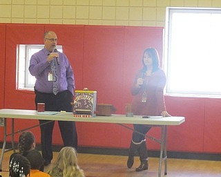 Neighbors | Zack Shively.Austintown Elementary School held a celebration ceremony throughout the last week of November. Principal Thomas Lenton and school conselor Penny Callahan led the event.