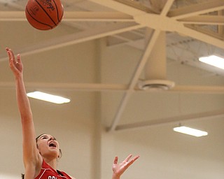 Columbiana's Taylor Hall (23) goes up for a layup in the fourth quarter of a high school basketball game, Saturday, Dec. 9, 2017, in Mineral Ridge. Columbiana won 70-32...(Nikos Frazier | The Vindicator)