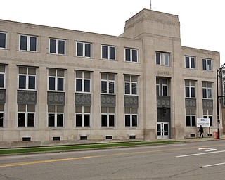     ROBERT K. YOSAY  | THE VINDICATOR..The original Vindicator building on the corner of Vindicator Square and Boardman St  has been renovated and opens for YBI..-30-
